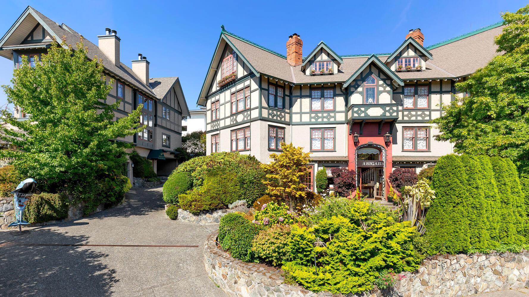 Exterior of Abigail's Hotel in Victoria, BC, a Stay in Town 2026 participant.