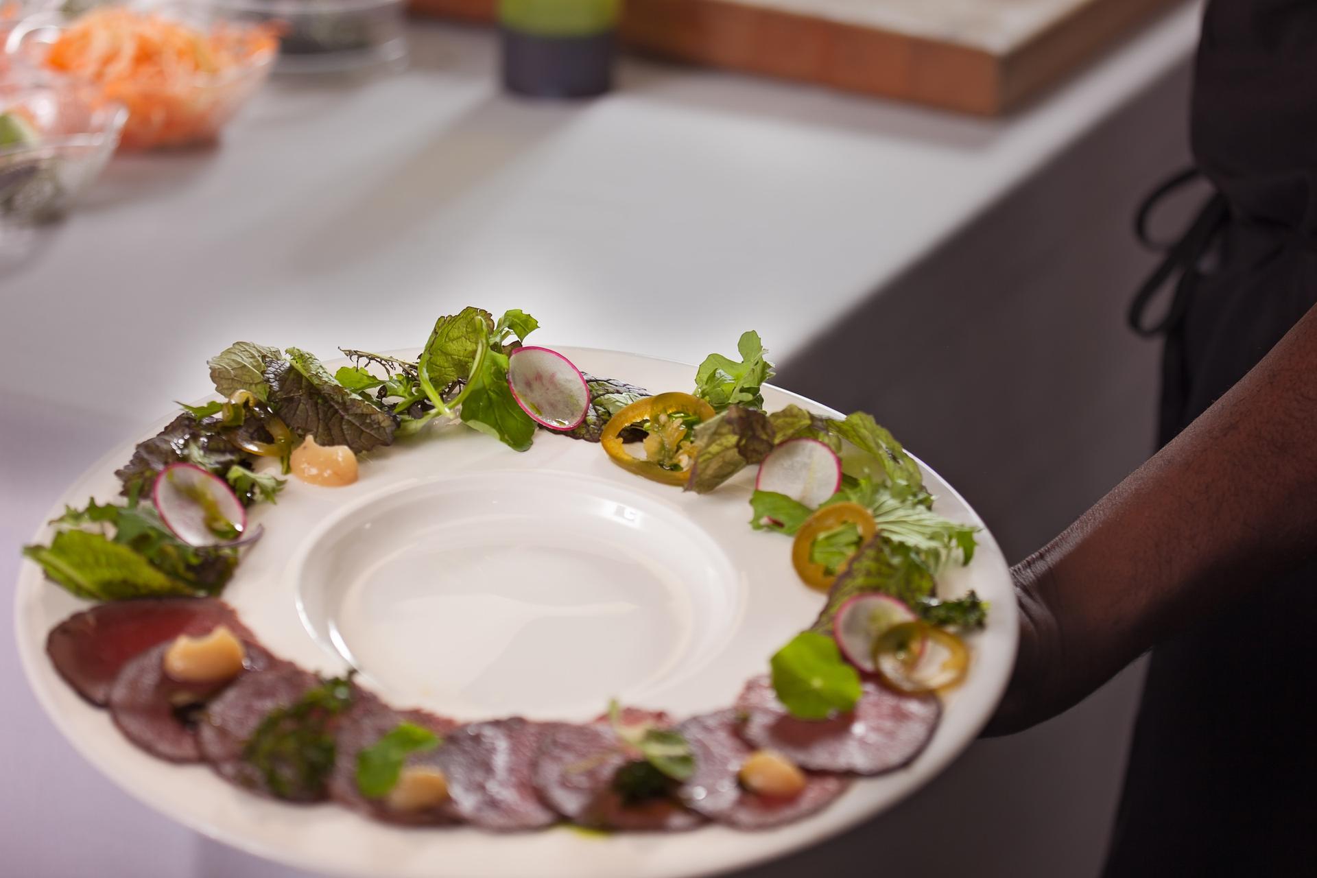 Photo of intricate plating done by Jason S Photography