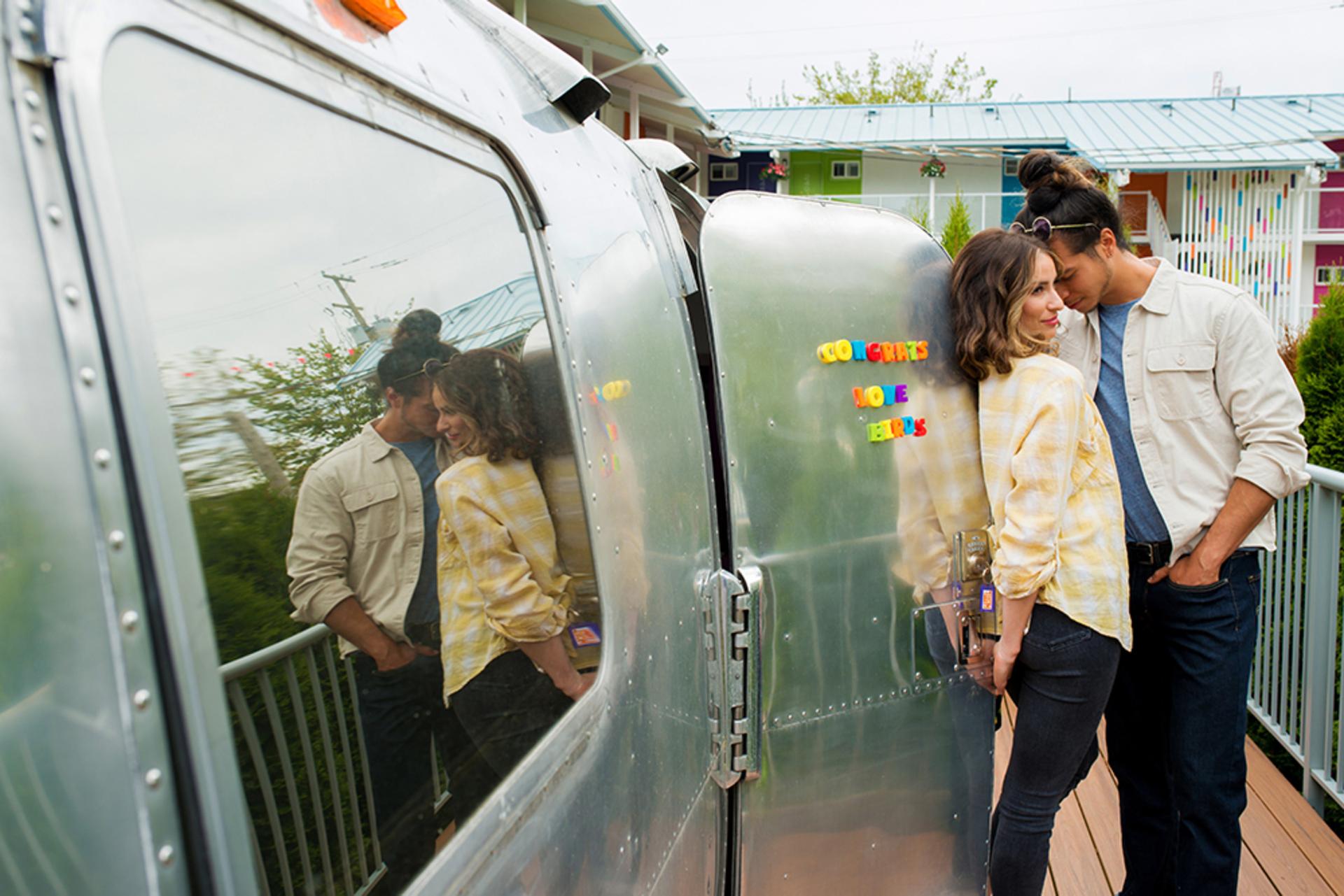 Take glamping to new levels with our Zed-i-fied retro Airstream trailer!