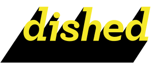Logo for Dished, a media sponsor for Dine Around and Stay in Town 2026.